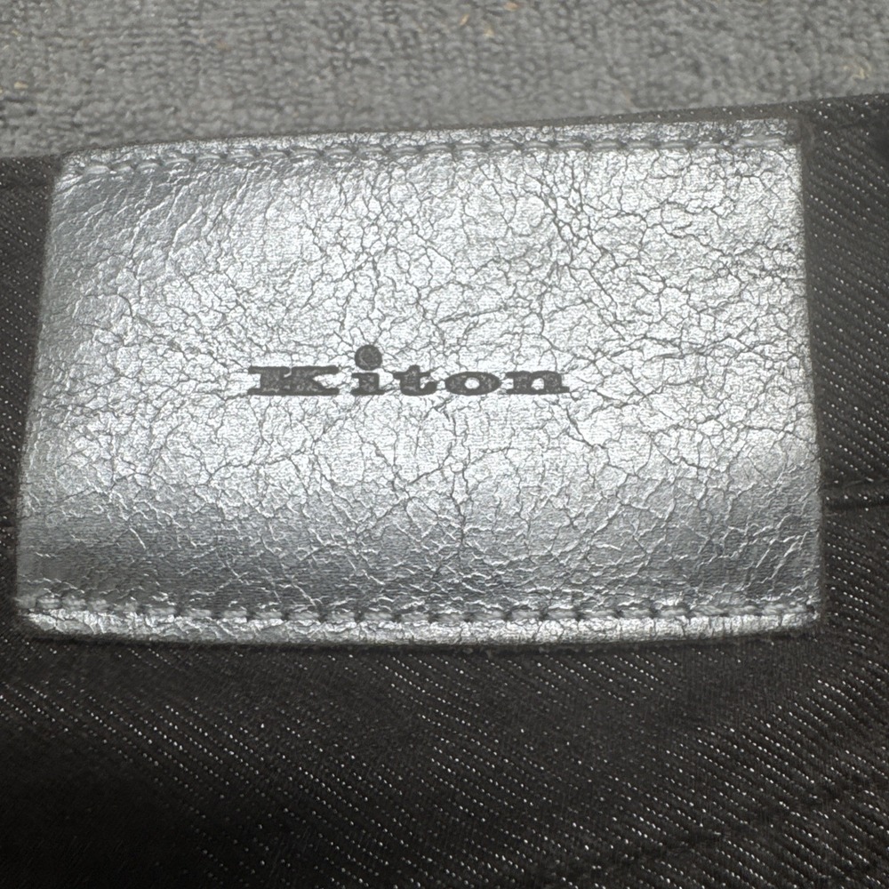 Kiton Womens Chocolate Brown Stretch Jeans Made in Italy IT 40 / US 4-6 Designer - Picture 7 of 11